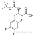 Kwas Boc- (R) -3-amino-4- (2,4,5-trifluorofenylo) butanowy CAS 486460-00-8